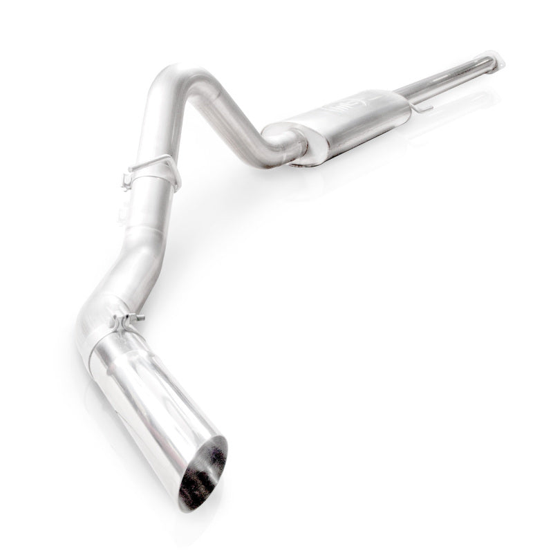 Load image into Gallery viewer, Stainless Works 2015-16 Ford F-150 2.7L/3.5L 3.5in Catback Chambered Muffler Factory Connection
