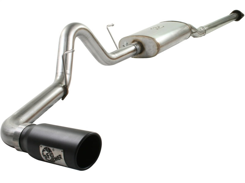 Load image into Gallery viewer, aFe MACHForce XP 3in 409SS Cat Back Exhaust w/ Black Tips for  09-10 Ford F-150 V8 4.6L/5.4L
