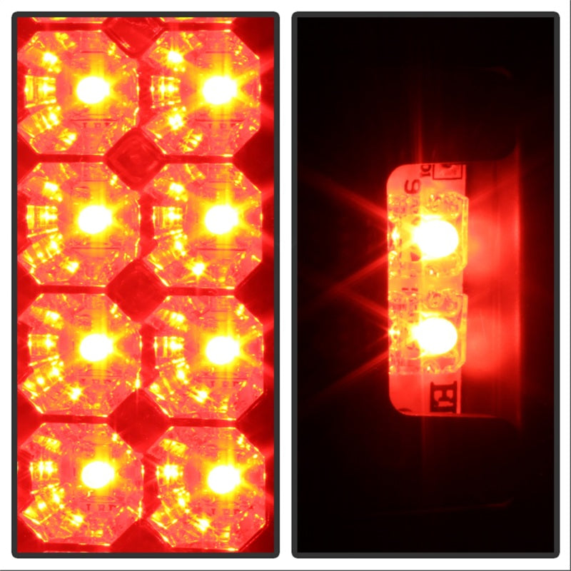 Load image into Gallery viewer, Spyder Ford F150 side 97-03/F250 Super Duty 99-07 LED Tail Lights Blk Smke ALT-YD-FF15097-LED-BSM
