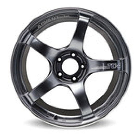 Advan TC4 18x8.5 +31 5-114 Racing Black Gunmetallic and Ring Wheel