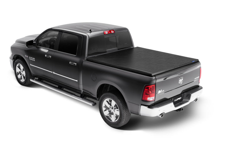 Load image into Gallery viewer, Lund 02-17 Dodge Ram 1500 (8ft. BedExcl. Beds w/Rambox) Genesis Roll Up Tonneau Cover - Black
