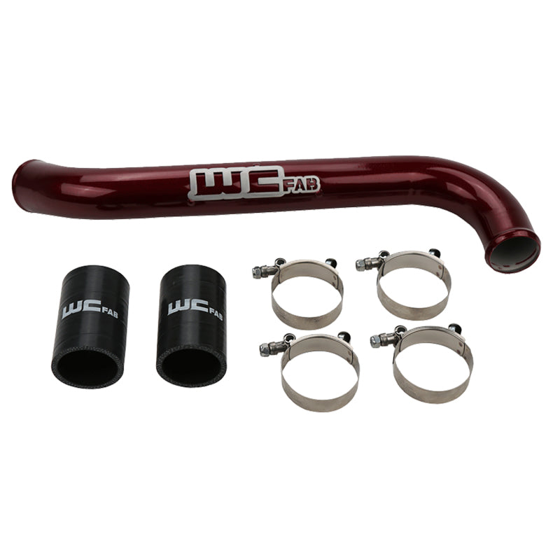 Load image into Gallery viewer, Wehrli 17-19 Chevrolet 6.6L L5P Duramax Upper Coolant Pipe - WCFab Red

