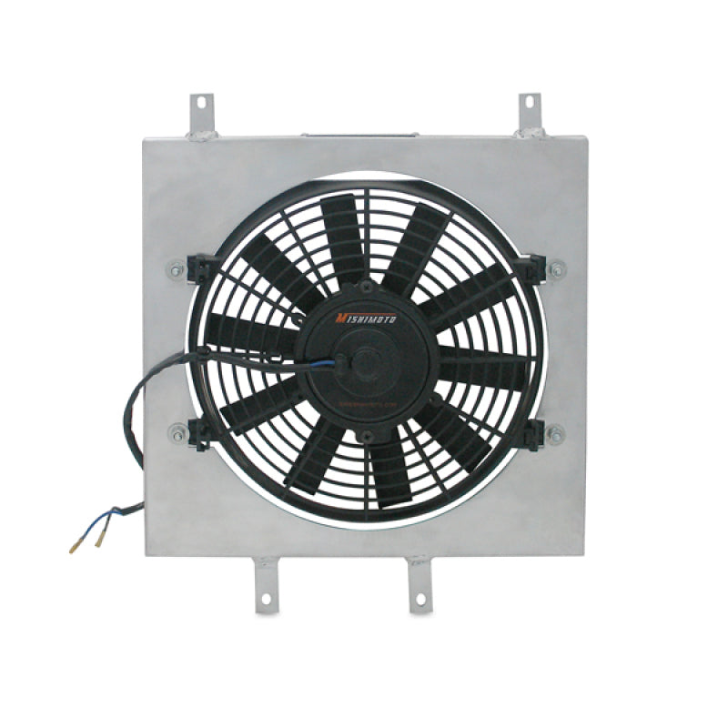 Load image into Gallery viewer, Mishimoto 22x18x3.5 Dual Pass Race Radiator Aluminum Fan Shroud Kit
