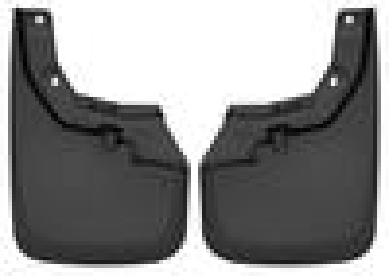 Load image into Gallery viewer, Husky Liners 16-22 Toyota Tacoma w/ OE Fender Flares Custom Molded Front Mud Guards - Black
