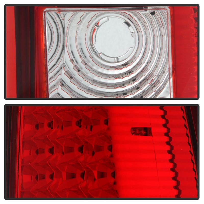 Load image into Gallery viewer, xTune Chevy Silverado 1500/2500/3500 99-02 LED Tail Lights Red Clear ALT-ON-CS99-LED-RC
