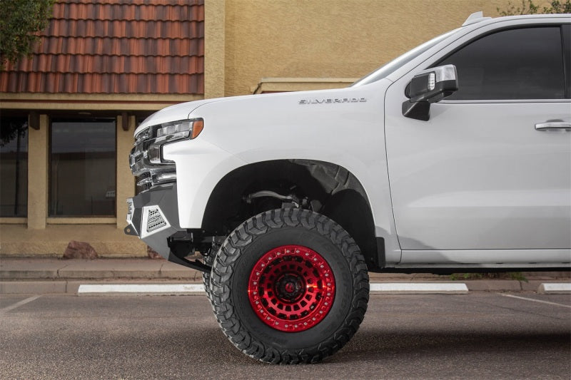 Load image into Gallery viewer, Addictive Desert Designs 2019 Chevrolet Silverado 1500 SF Front Bumper w/ Winch Mount&amp;Sensor Cutout

