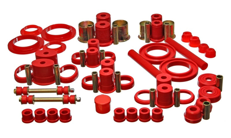 Load image into Gallery viewer, Energy Suspension 94-98 Ford Mustang Red Hyper-flex Master Bushing Set
