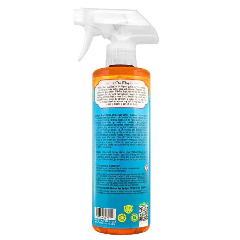 Load image into Gallery viewer, Chemical Guys Sticky Citrus Wheel &amp; Rim Cleaner Gel - 16oz
