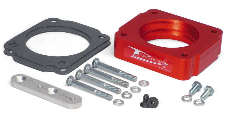 Load image into Gallery viewer, Airaid 98-04 Ford Mustang GT 4.6L SOHC PowerAid TB Spacer
