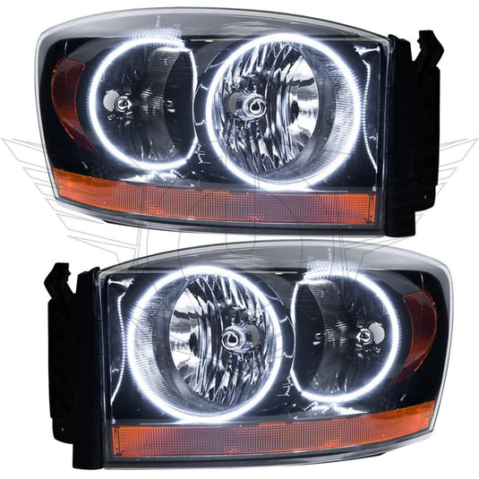 Oracle 06 Dodge Ram SMD HL - Black - ColorSHIFT w/ BC1 Controller