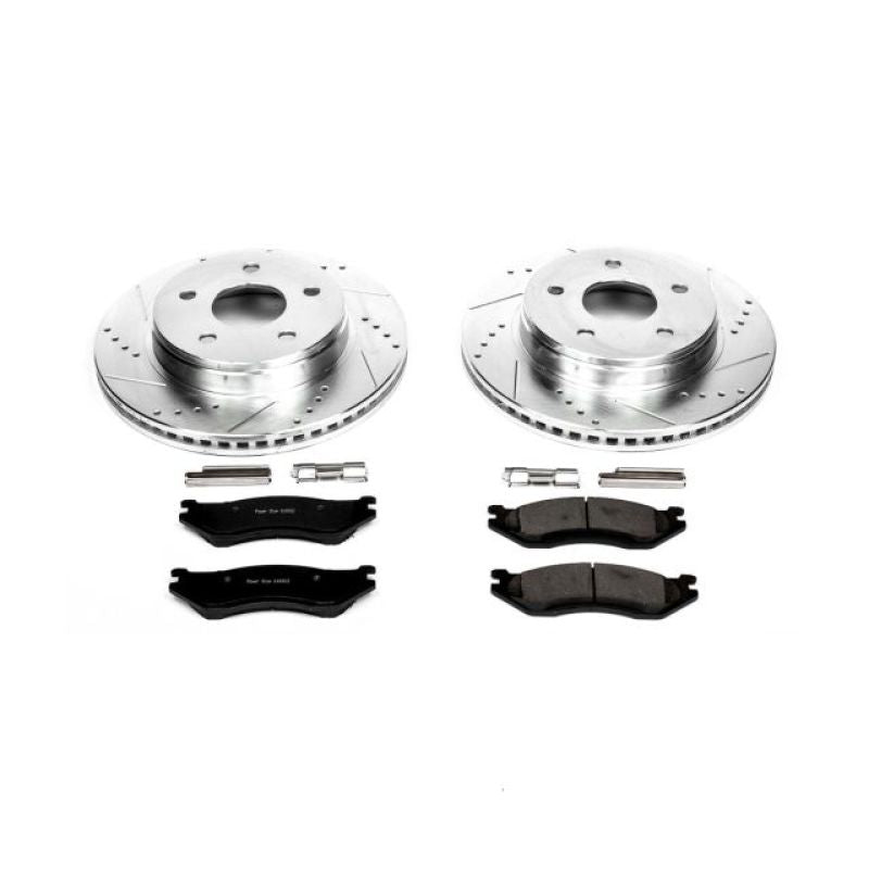 Load image into Gallery viewer, Power Stop 03-05 Dodge Ram 1500 Front Z23 Evolution Sport Brake Kit
