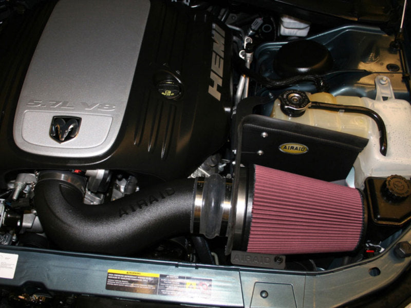 Load image into Gallery viewer, Airaid 06-10 Charger / 05-08 Magnum 5.7/6.1L Hemi CAD Intake System w/ Tube (Dry / Red Media)
