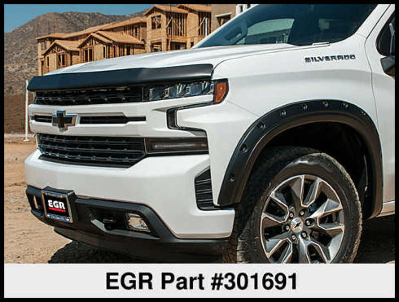 Load image into Gallery viewer, EGR 2019 Chevy 1500 Super Guard Hood Guard - Dark Smoke
