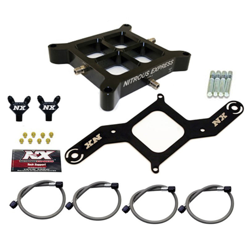 Load image into Gallery viewer, Nitrous Express 4150 Crossbar Nitrous Plate Conversion Stage 6
