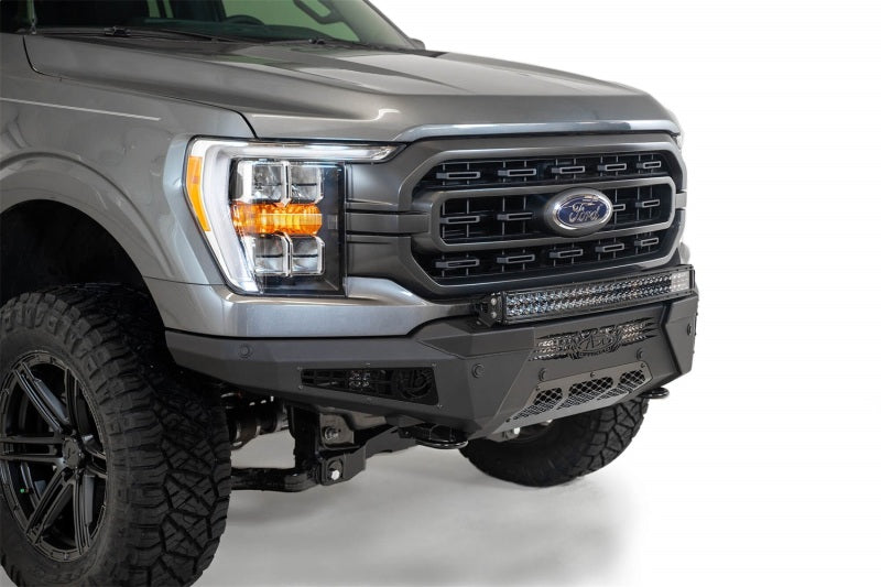 Load image into Gallery viewer, Addictive Desert Designs 2021 Ford F-150 HoneyBadger Front Bumper w/ Top Hoop
