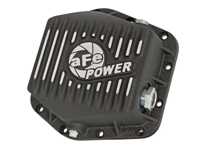 Load image into Gallery viewer, aFe Power Rear Differential Cover (Machined Black) 15-17 GM Colorado/Canyon 12 Bolt Axles
