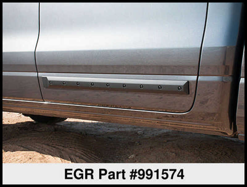 Load image into Gallery viewer, EGR Double Cab Front 41.5in Rear 28in Bolt-On Look Body Side Moldings (991574)
