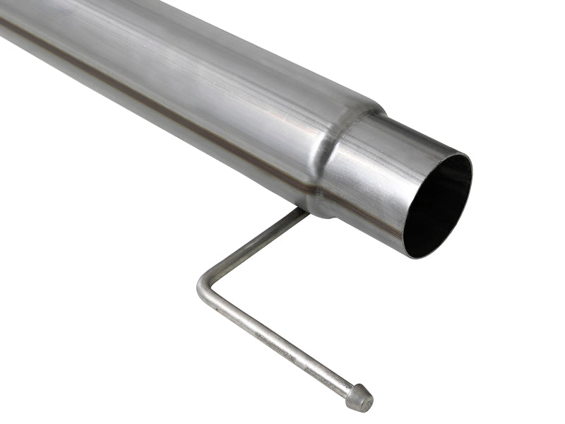 Load image into Gallery viewer, aFe Large Bore-HD 4in 409 SS DPF-Back Exh 18-19 Ford F-150 V6-3.0L (td) w/ Black Tip
