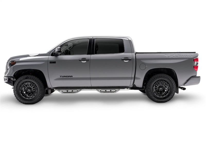 Load image into Gallery viewer, N-Fab Podium SS 2019 Chevy/GMC 1500 Crew Cab - Cab Length - Polished Stainless - 3in
