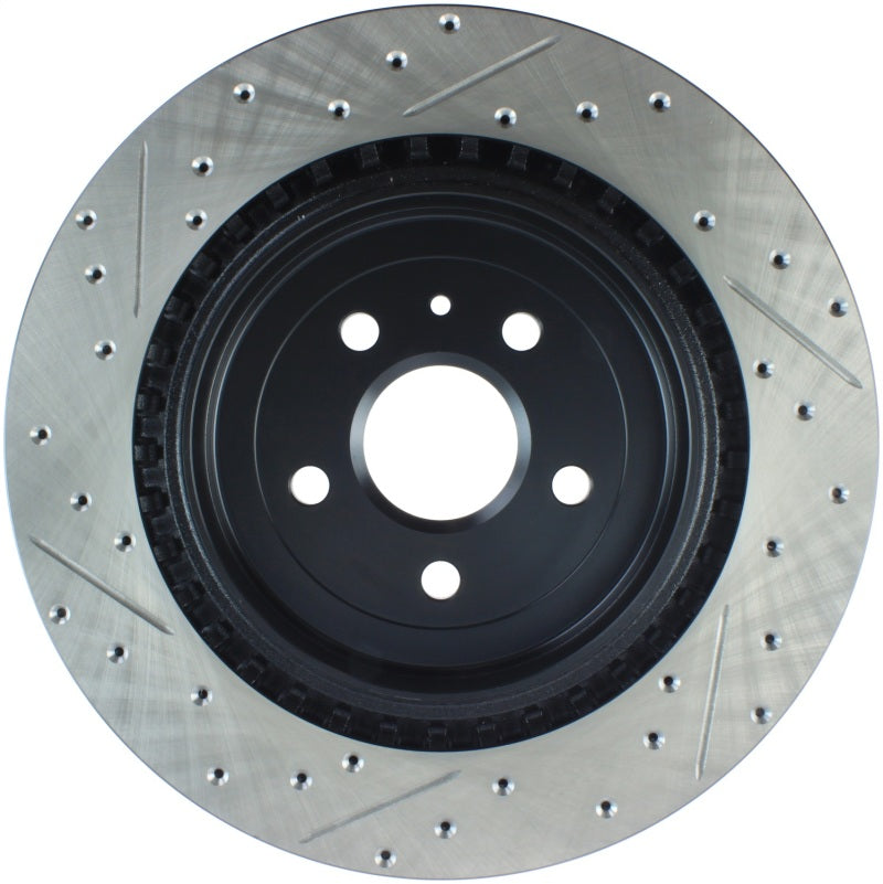 Load image into Gallery viewer, StopTech Slotted &amp; Drilled Sport Brake Rotor
