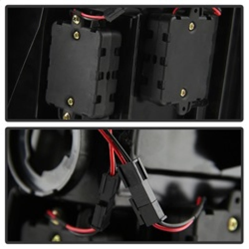 Load image into Gallery viewer, Spyder 09-16 Dodge Ram 1500 Light Bar LED Tail Lights - Red Clear ALT-YD-DRAM09V2-LED-RC
