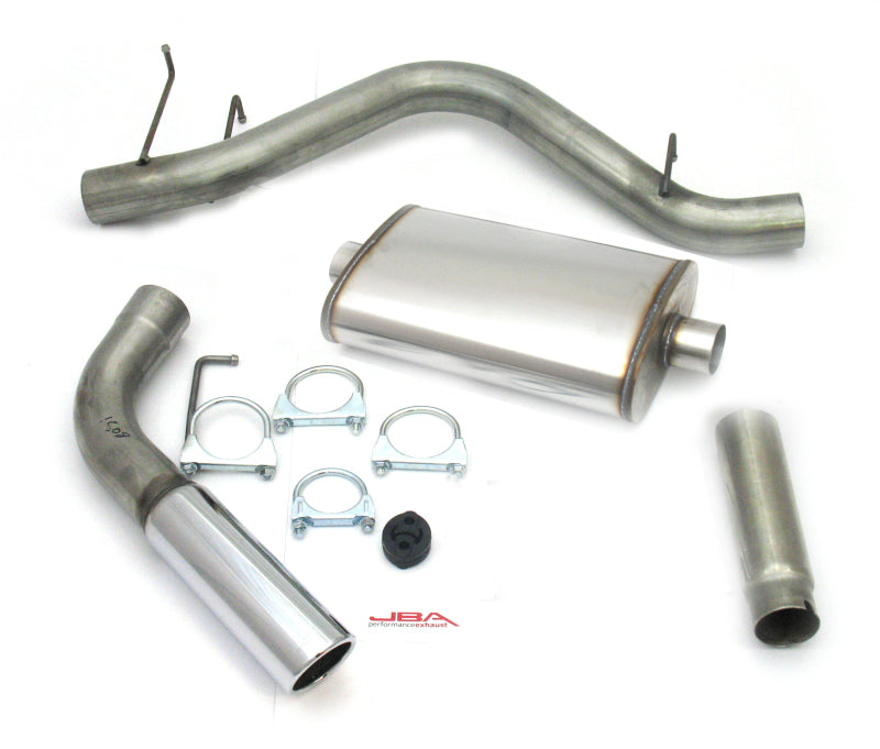 Load image into Gallery viewer, JBA 98-01 Ram 1500/2500 3.9L/5.2L/5.9L 409SS Pass Side Single Exit Cat-Back Exhaust
