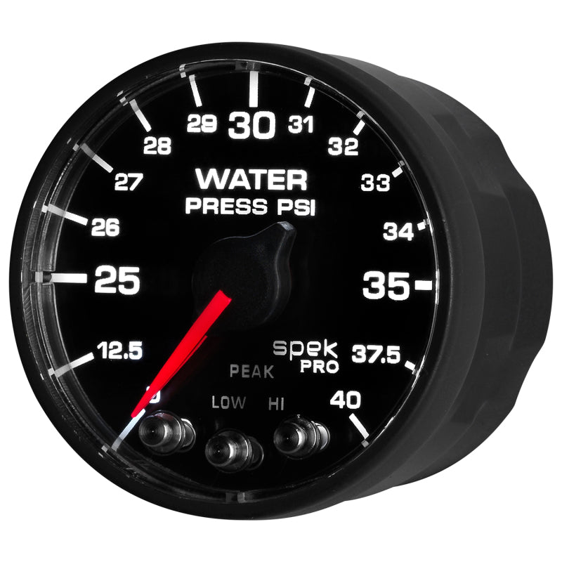 Load image into Gallery viewer, Autometer Spek-Pro - Nascar 2-1/16in Water Press 0- 40 psi Bfb
