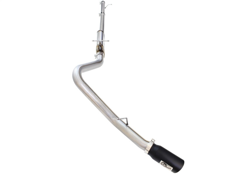 Load image into Gallery viewer, aFe MACHForce XP Exhaust 3in-3.5in SS Single Side Ext CB w/ Black Tip 99-04 Ford F150 V8 5.4L/6.8L
