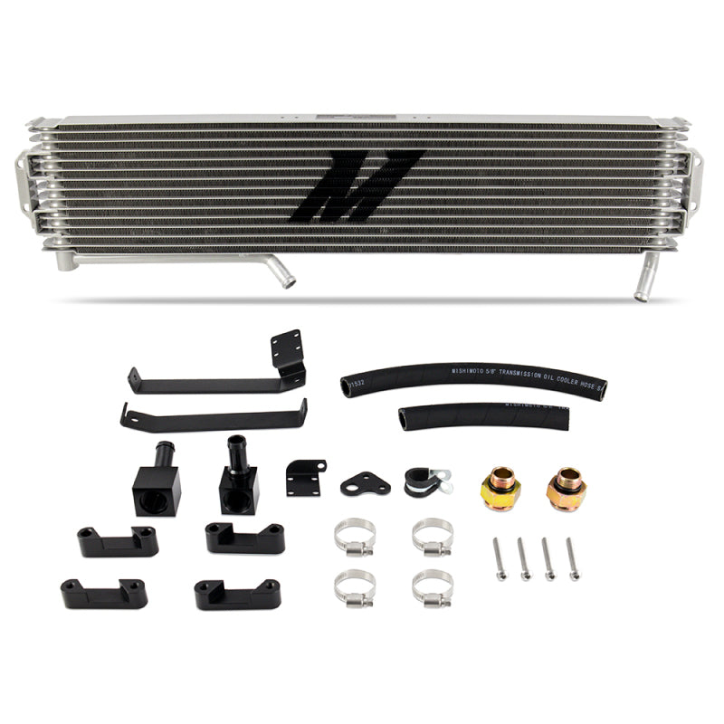 Load image into Gallery viewer, Mishimoto 17-19 GM 6.6L Duramax (L5P) Transmission Cooler - Silver
