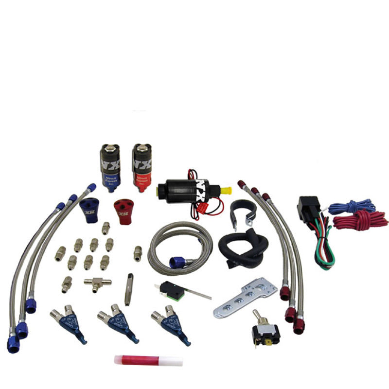 Load image into Gallery viewer, Nitrous Express Three Cyl Piranha Nitrous Kit w/o Bottle
