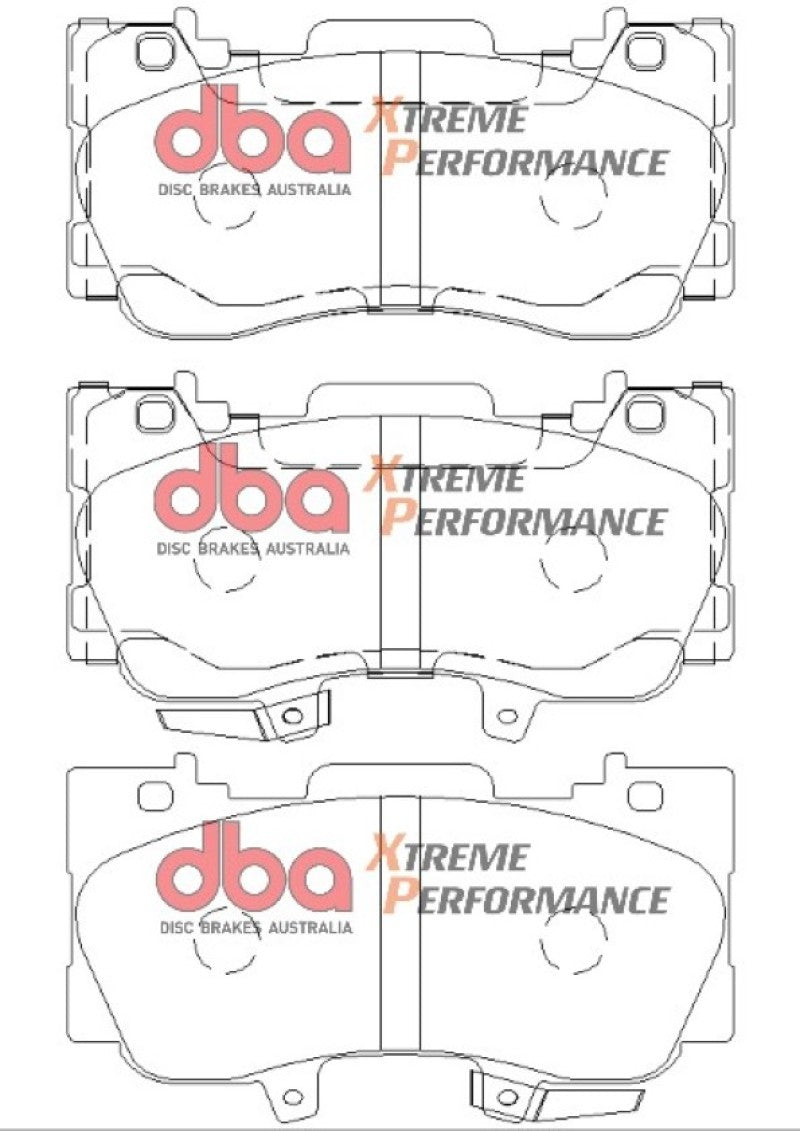 Load image into Gallery viewer, DBA 15-19 Ford Mustang GT (w/o Performance Pkg/352mm Front Rotor) XP Performance Front Brake Pads
