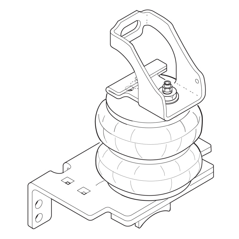 Load image into Gallery viewer, Firestone Ride-Rite Air Helper Spring Kit Rear 05-07 Ford F250/F350 2WD (W217602398)
