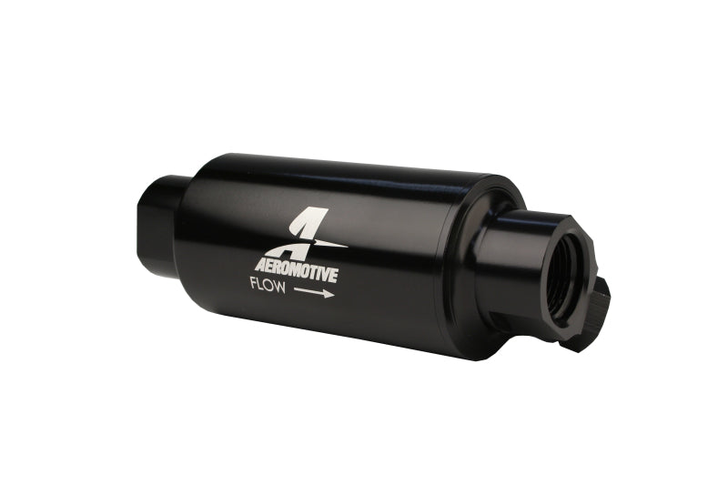Load image into Gallery viewer, Aeromotive In-Line Filter - AN-10 / AN-06 Dual Outlet
