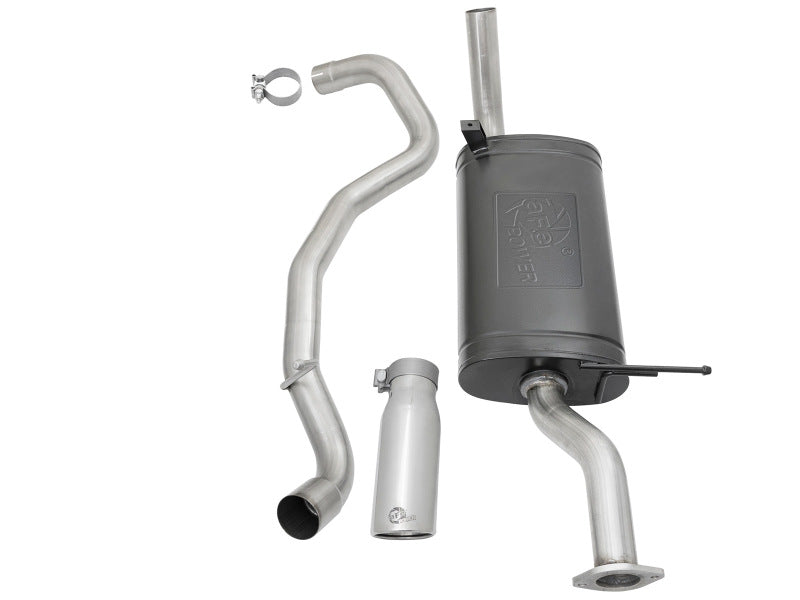 Load image into Gallery viewer, aFe MACHForce XP Exhaust Cat-Back SS-304 97-16 Nissan Patrol (Y61) I6-4.8L w/ Polished Tips
