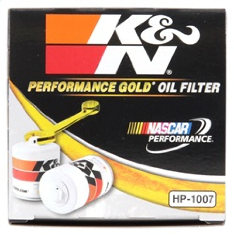 Load image into Gallery viewer, K&amp;N Buick / Chevrolet / Oldsmobile Performance Gold Oil Filter
