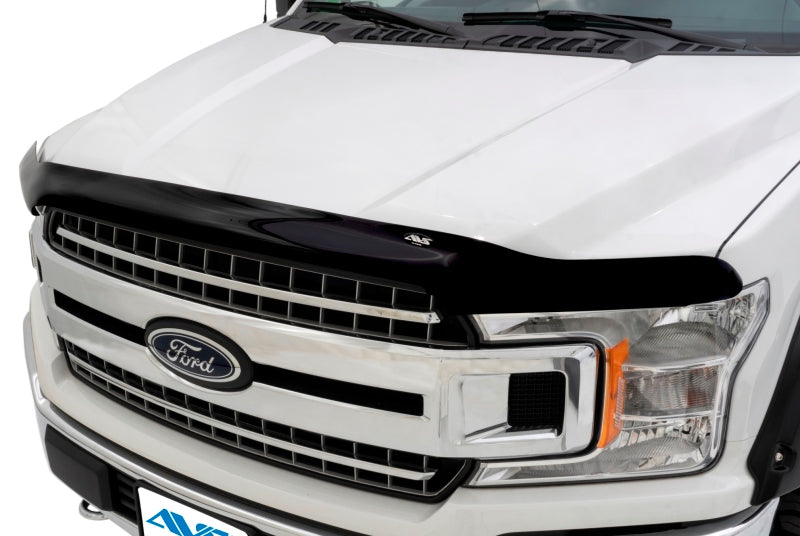 Load image into Gallery viewer, AVS 11-16 Ford F-350 High Profile Bugflector II Hood Shield - Smoke
