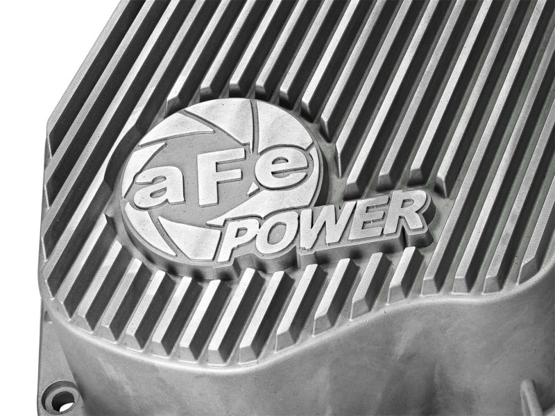 Load image into Gallery viewer, aFe Rear Differential Cover (Raw; Street Series); Dodge Diesel Trucks 94-02 L6-5.9L (td)
