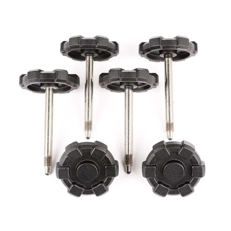Load image into Gallery viewer, Rugged Ridge Elite Door Surround Knobs 4-Dr 07-18 Jeep Wrangler JKU
