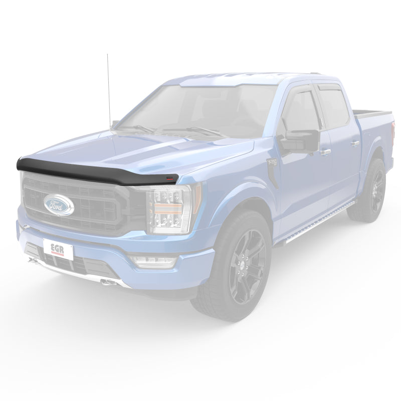 Load image into Gallery viewer, EGR 2021+ Ford F150 Superguard Hood Shield - Matte Black (303581)
