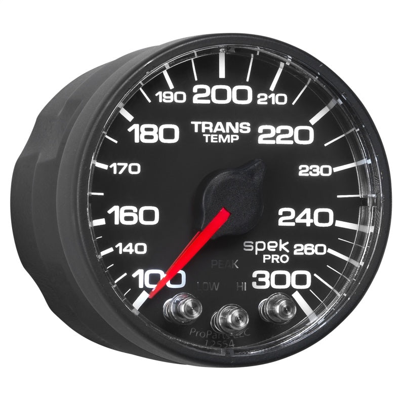 Load image into Gallery viewer, Autometer Spek-Pro 52.4mm 100-300 Deg F Digital Stepper Motor Trans Temp Gauge
