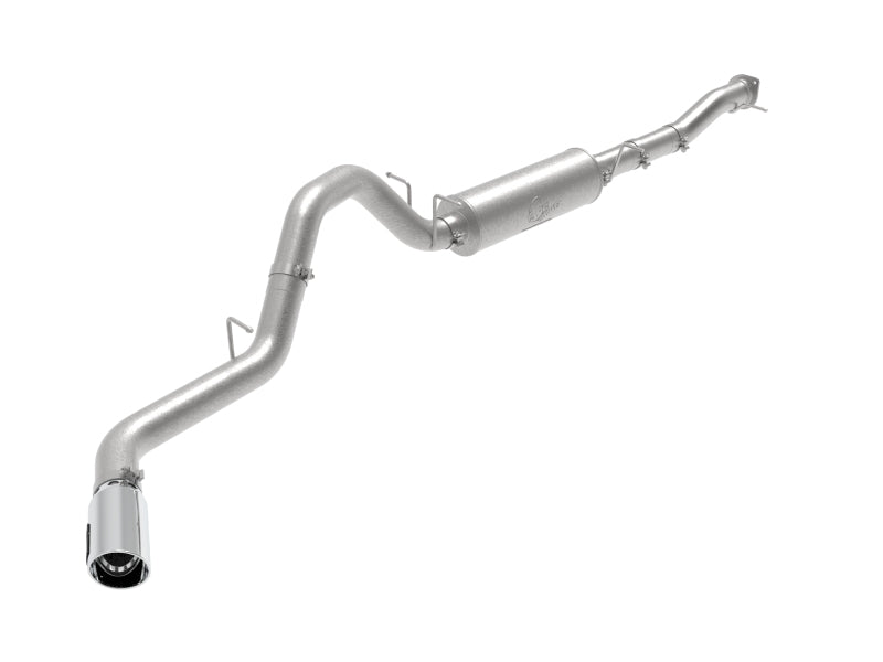Load image into Gallery viewer, aFe Apollo GT Series 3in 409SS Cat-Back Exhaust w/ Polished Tip 2020 GM 2500/3500HD V8 6.6L L8T
