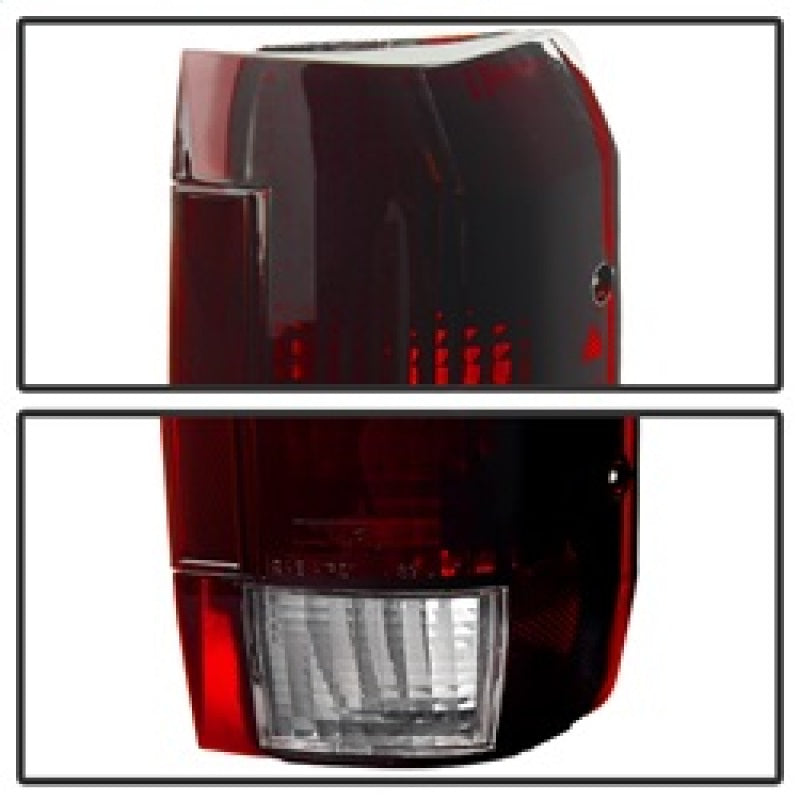 Load image into Gallery viewer, Xtune Ford Bronco F150 F250 F350 F450 92-96 OE Style Tail Lights Red Smoked ALT-JH-FB92-OE-RSM
