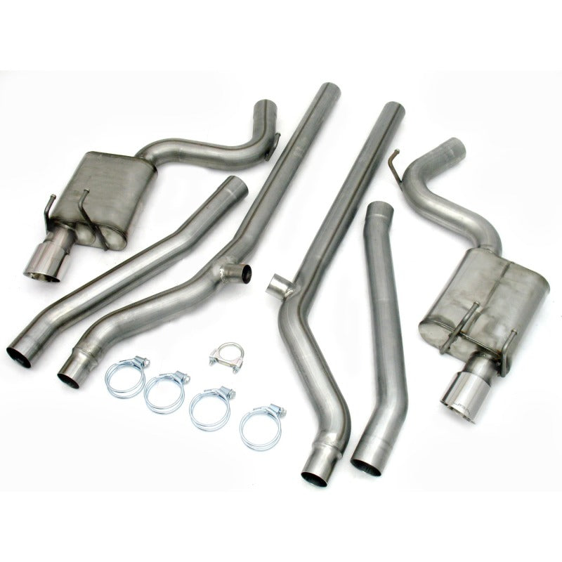 Load image into Gallery viewer, JBA 10-14 Chevrolet Camaro 6.2L 409SS Dual Rear Exit Cat-Back Exhaust
