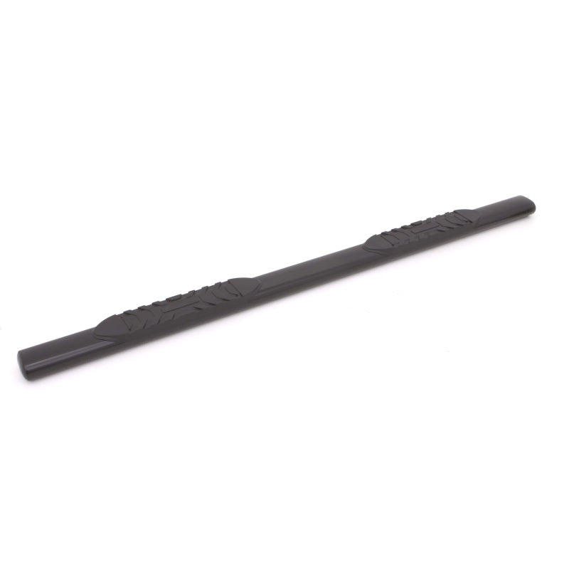 Load image into Gallery viewer, Lund 99-13 Chevy Silverado 1500 Ext. Cab 5in. Oval Straight Steel Nerf Bars - Black
