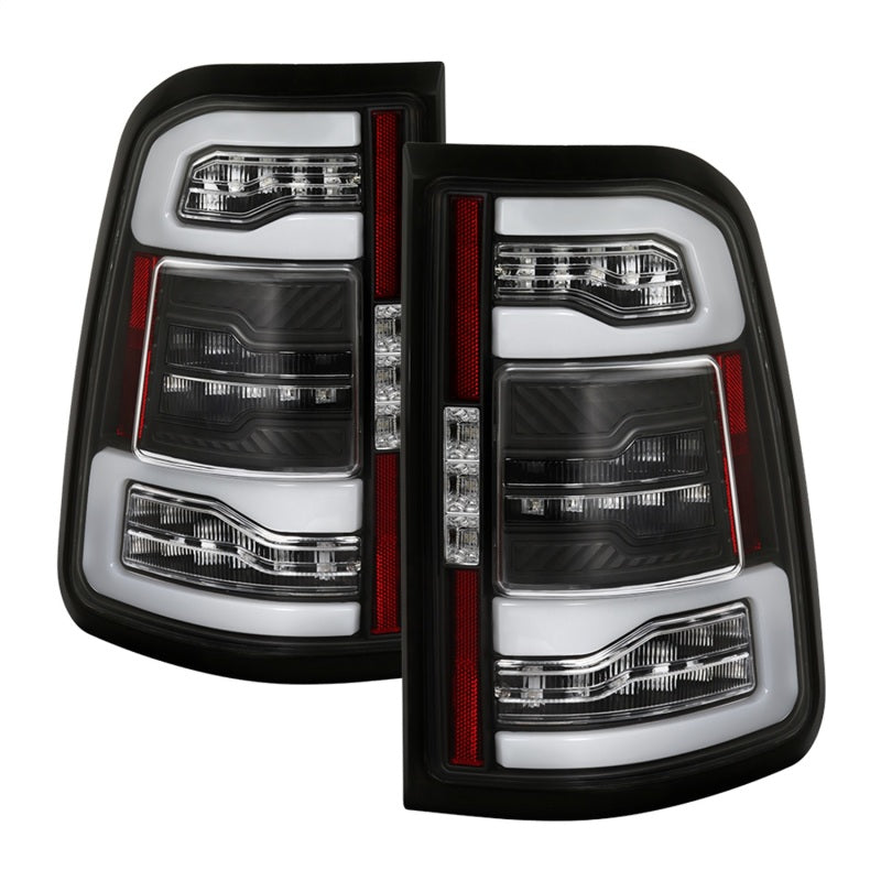 Load image into Gallery viewer, Spyder Dodge Ram 19-20 LED Tail Light Black ALT-YD-DR19HAL-SEQ-BK
