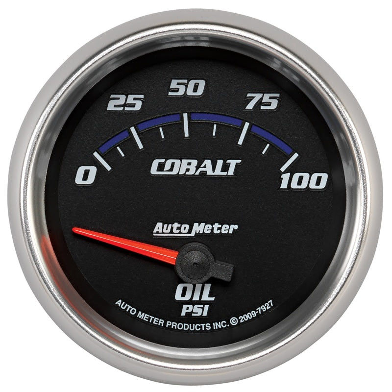Load image into Gallery viewer, Autometer Cobalt 66.7mm 0-100 PSI Oil Pressure Gauge
