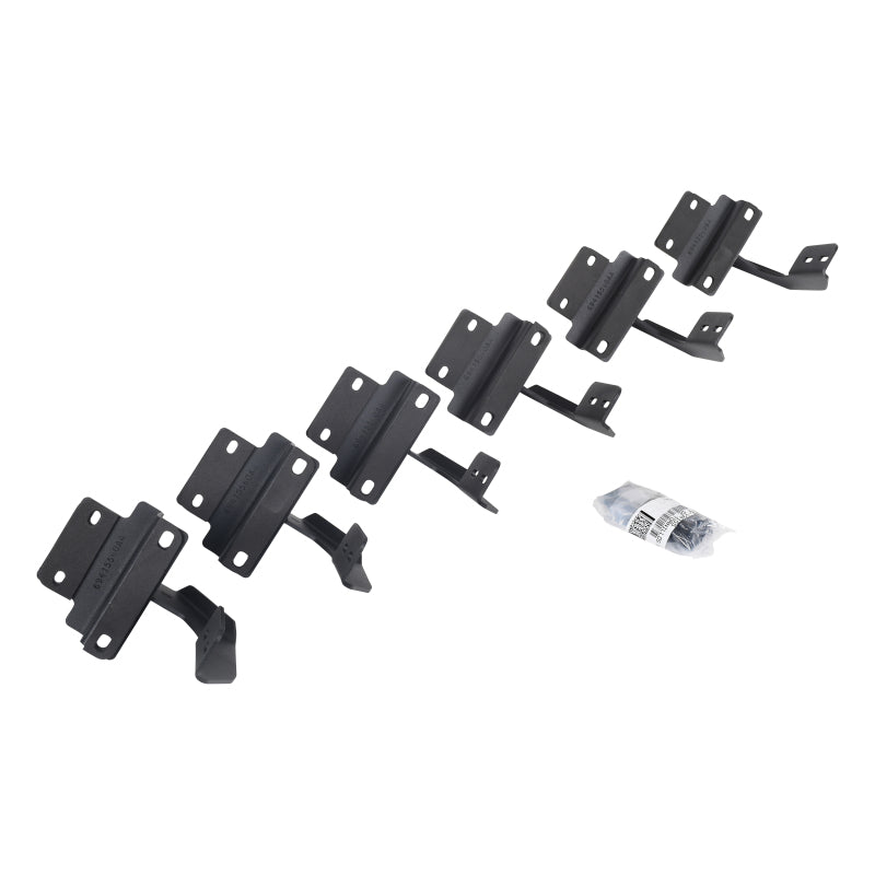 Load image into Gallery viewer, Go Rhino 15-21 Ford F-150 SC 4DR Mounting Brackets (V-Series V3/RB10 Slim/RB20 Slim) - Tex. Blk
