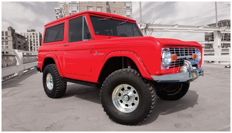 Load image into Gallery viewer, Bushwacker 66-77 Ford Bronco Cutout Style Flares 2pc - Black
