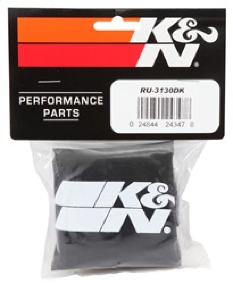 Load image into Gallery viewer, K&amp;N Air Filter Wrap Black RU-3130
