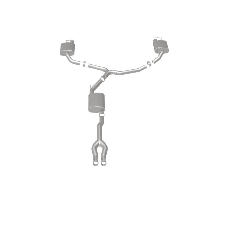 Load image into Gallery viewer, MagnaFlow Cat-Back SS Dual Split Rear Exit 2015 Dodge Charger/Chrysler 300C 3.6L V6 (Uses OEM Tips)
